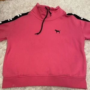VS PINK Mock Neck Pullover